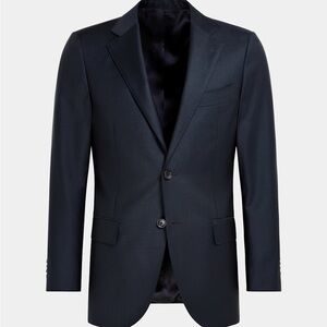 Like-New Men’s SUITSUPPLY Navy Lazio Suit Jacket & Trousers!